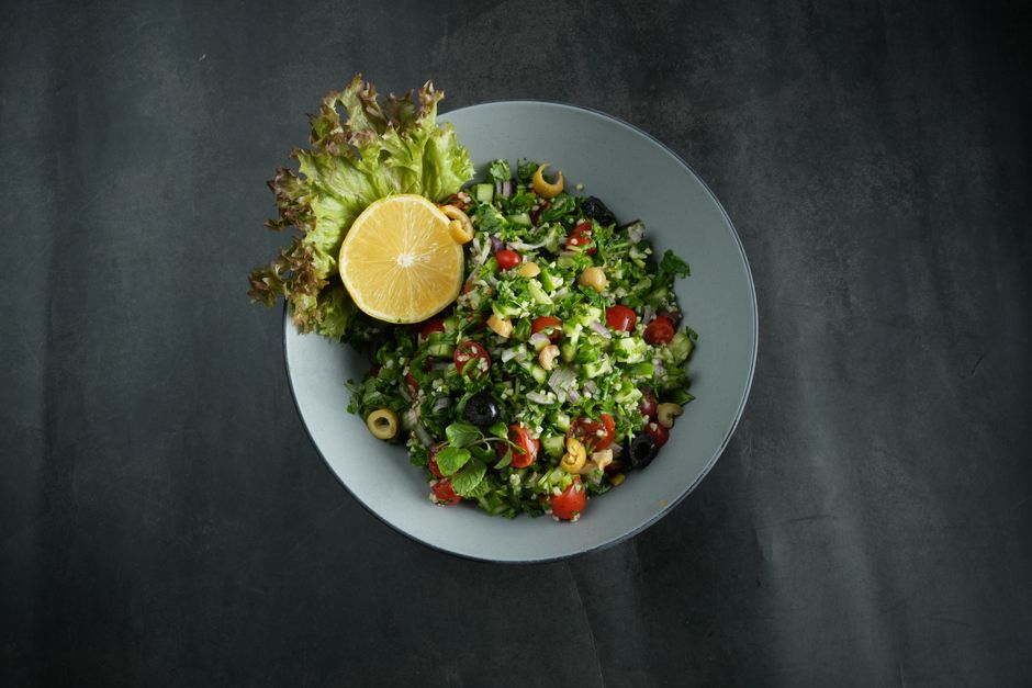 Tabbouleh cu urzici și bulgur
